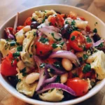 White Bean & Artichoke Mediterranean Salad