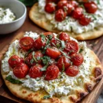 Whipped Feta & Cherry Tomato Flatbread