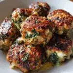 mozzarella-stuffed meatballs